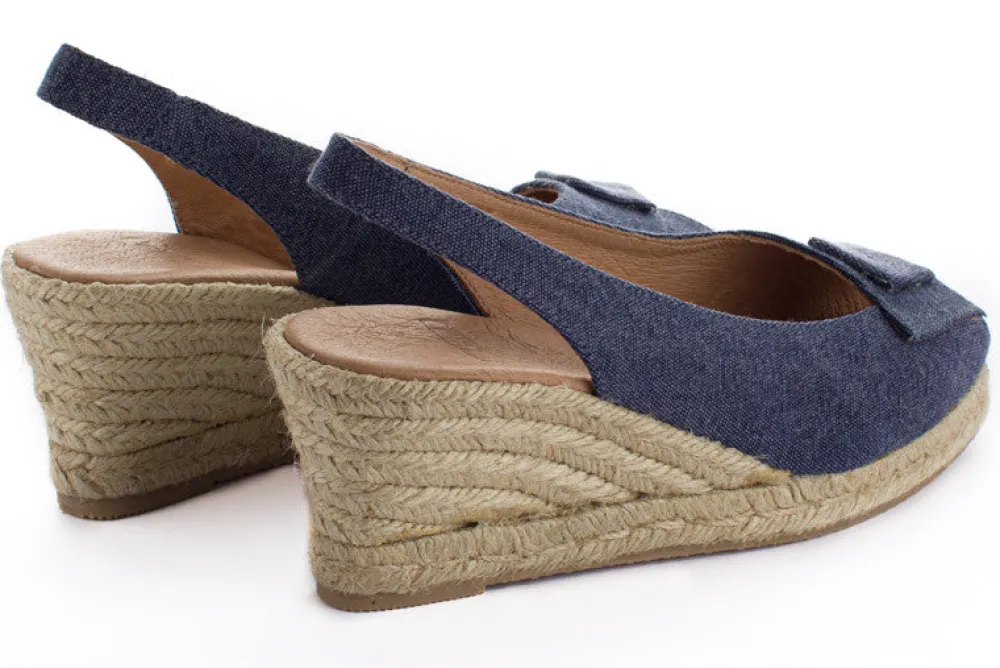 Abarca Shoes Alpargatas De Verano^Alpargatas Cuna Creta Marino