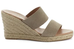 Abarca Shoes Alpargatas Con Cuñas^Alpargatas Cuna Piel Cabrera Piedra
