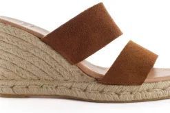 Abarca Shoes Alpargatas De Verano^Alpargatas Cuna Piel Cabrera Marron