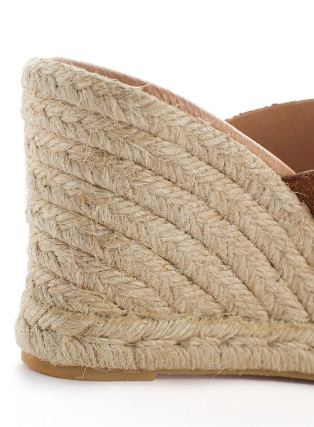 Abarca Shoes Alpargatas De Verano^Alpargatas Cuna Piel Cabrera Marron