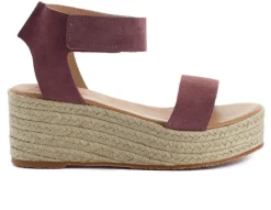 Abarca Shoes Alpargatas De Verano^Alpargatas Cuna Piel Mallorca Morado