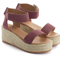 Abarca Shoes Alpargatas De Verano^Alpargatas Cuna Piel Mallorca Morado