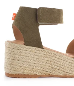 Abarca Shoes Alpargatas De Verano^Alpargatas Cuna Piel Mallorca Kaki 717