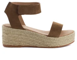 Abarca Shoes Alpargatas Con Cuñas^Alpargatas Cuna Piel Mallorca Tierra