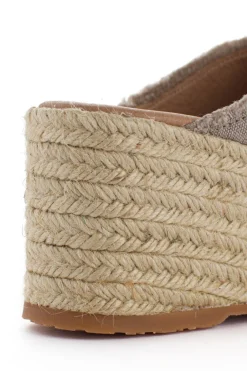 Abarca Shoes Alpargatas Con Cuñas^Alpargatas Cuna Rodas Panna
