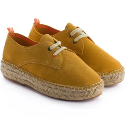 Abarca Shoes Alpargatas Con Cordones^Blucher Piel Albero