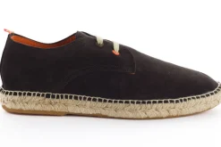 Abarca Shoes Alpargatas Blucher^Blucher Piel Antracita 852