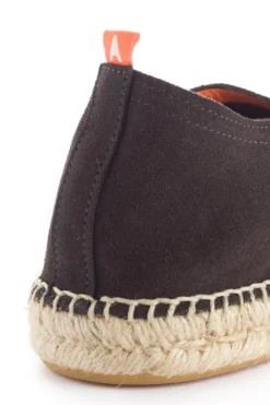 Abarca Shoes Alpargatas Blucher^Blucher Piel Antracita 852