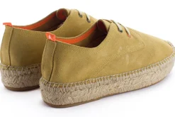 Abarca Shoes Alpargatas Con Cordones^Blucher Piel Beige