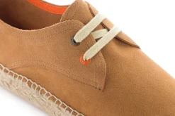 Abarca Shoes Alpargatas Con Cordones^Blucher Piel Camel
