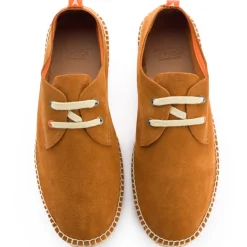 Abarca Shoes Alpargatas De Verano^Blucher Piel Camel 270