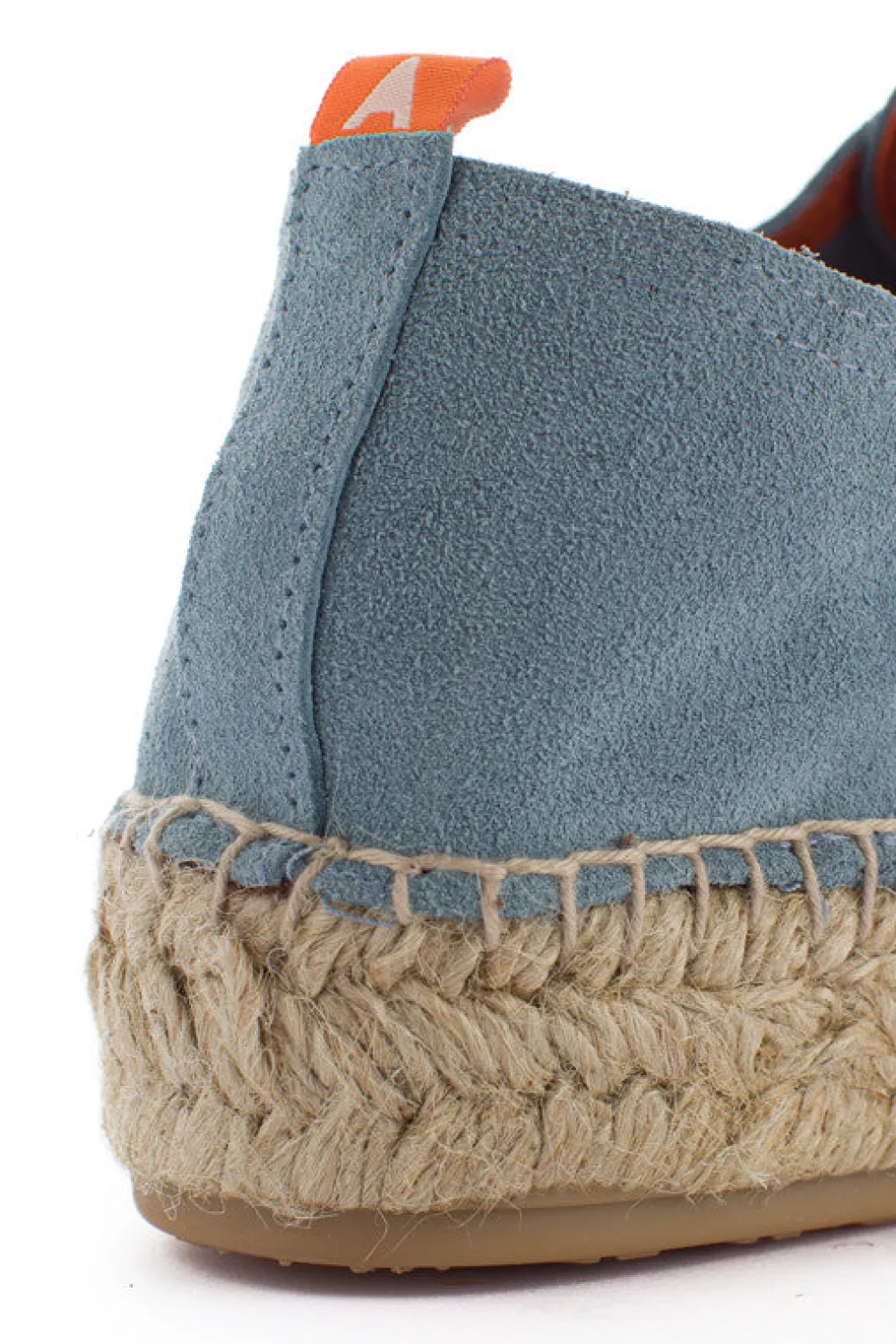 Abarca Shoes Alpargatas Con Cordones^Blucher Piel Celeste