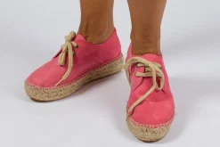 Abarca Shoes Alpargatas De Verano^Blucher Piel Chicle