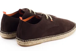 Abarca Shoes Alpargatas Blucher^Blucher Piel Chocolate