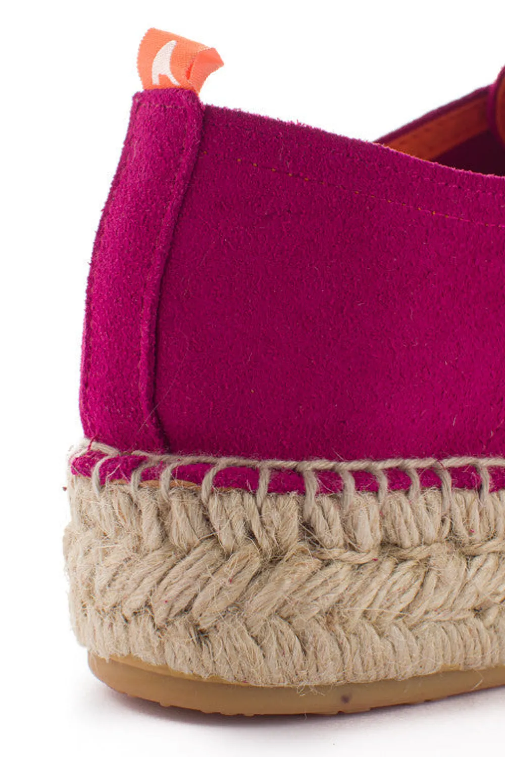 Abarca Shoes Alpargatas Con Cordones^Blucher Piel Fucsia