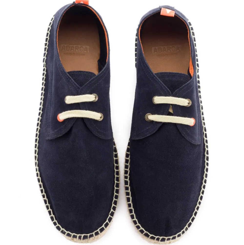 Abarca Shoes Alpargatas De Verano^Blucher Piel Marino 19