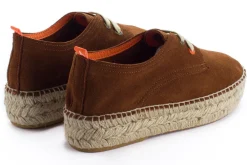 Abarca Shoes Alpargatas Con Cordones^Blucher Piel Marron 294