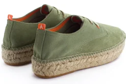 Abarca Shoes Alpargatas Con Cordones^Blucher Piel Menta