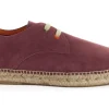 Abarca Shoes Alpargatas Blucher^Blucher Piel Morado