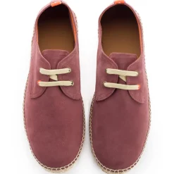 Abarca Shoes Alpargatas Blucher^Blucher Piel Morado