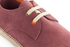 Abarca Shoes Alpargatas Blucher^Blucher Piel Morado