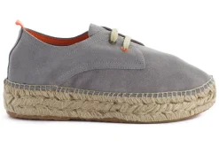 Abarca Shoes Alpargatas De Verano^Blucher Piel Perla 823