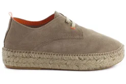 Abarca Shoes Alpargatas Con Cordones^Blucher Piel Piedra