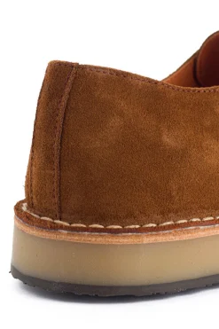 Abarca Shoes Zapatos Blucher^Blucher Piel Serraje Marron