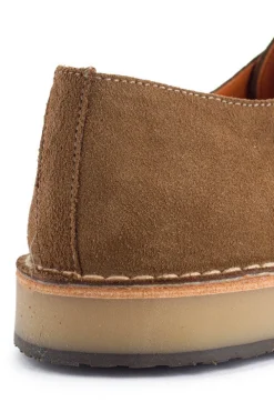 Abarca Shoes Zapatos De Piel^Blucher Piel Serraje Tierra