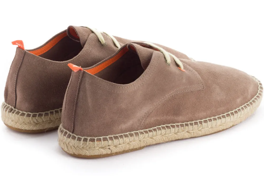 Abarca Shoes Alpargatas De Verano^Blucher Piel Topo