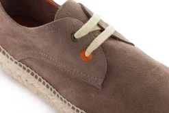 Abarca Shoes Alpargatas De Verano^Blucher Piel Topo