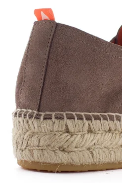 Abarca Shoes Alpargatas De Verano^Blucher Piel Topo