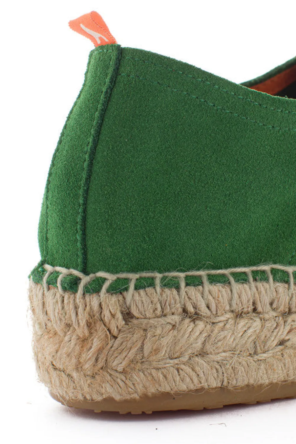 Abarca Shoes Alpargatas De Verano^Blucher Piel Verde