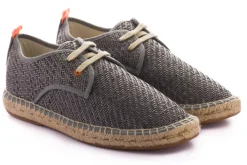 Abarca Shoes Alpargatas Blucher^Blucher Rafia Gris