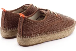 Abarca Shoes Alpargatas De Verano^Blucher Rafia Marron