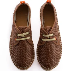 Abarca Shoes Alpargatas De Verano^Blucher Rafia Marron