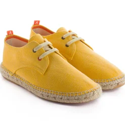 Abarca Shoes Alpargatas Con Cordones^Blucher Terra Amarillo