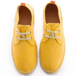 Abarca Shoes Alpargatas Con Cordones^Blucher Terra Amarillo