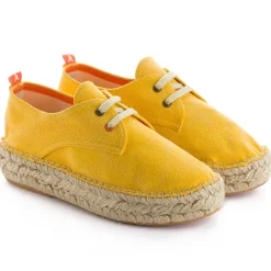 Abarca Shoes Alpargatas De Verano^Blucher Terra Amarillo