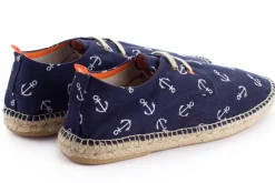 Abarca Shoes Alpargatas De Verano^Blucher Terra Anclas Marino