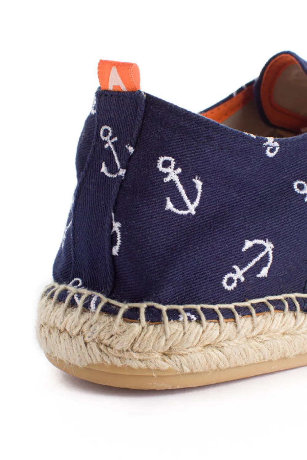 Abarca Shoes Alpargatas Con Cordones^Blucher Terra Anclas Marino