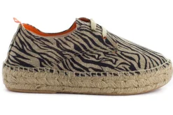 Abarca Shoes Alpargatas Con Cordones^Blucher Terra Cebra