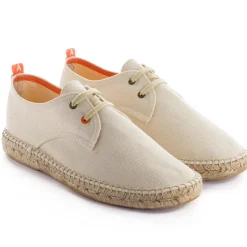 Abarca Shoes Alpargatas Con Cordones^Blucher Terra Crudo