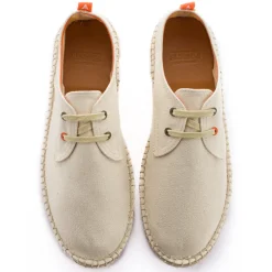 Abarca Shoes Alpargatas Con Cordones^Blucher Terra Crudo