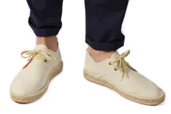 Abarca Shoes Alpargatas Con Cordones^Blucher Terra Crudo