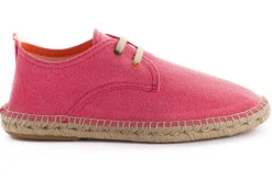 Abarca Shoes Alpargatas Con Cordones^Blucher Terra Geranio