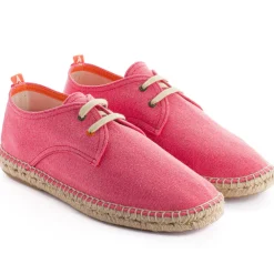 Abarca Shoes Alpargatas Con Cordones^Blucher Terra Geranio