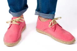 Abarca Shoes Alpargatas De Verano^Blucher Terra Geranio