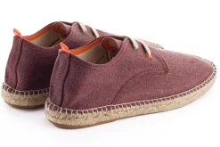 Abarca Shoes Alpargatas Con Cordones^Blucher Terra Granate
