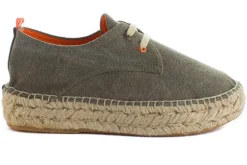Abarca Shoes Alpargatas De Verano^Blucher Terra Kaki